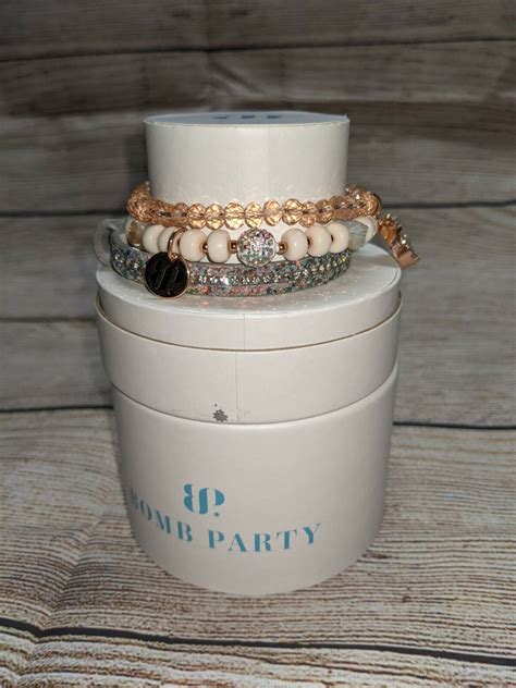 27 Likes, TikTok video from Jenna (jennasjewelryreveals) "Check out these absolutely stunning Bomb Party Holiday Stacks Im already obsessed with these bracelet stacks and they havent even released yet. . Bomb party bracelet stacks
